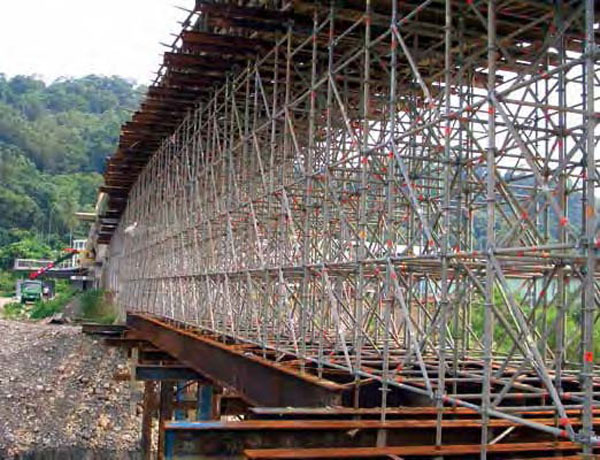 scaffolding planks